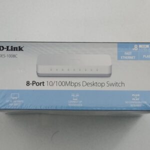 D-Link DES-1008C 8-Port Desktop Switch