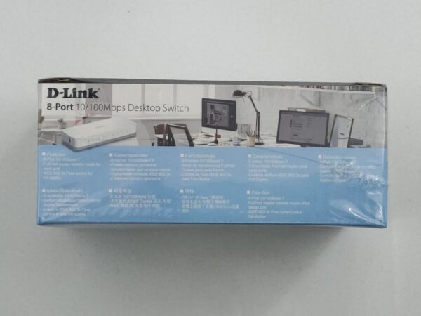 D-Link DES-1008C 8-Port Desktop Switch - Image 2