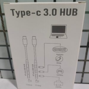 4-Port Type C to USB 3.0 Hub