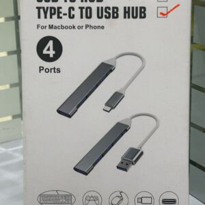 TYPE C TO USB HUB