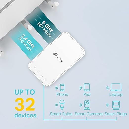 TP-Link AC1200 Mesh Dual Band Wi-FI Range Extender, Broadband/Wi-Fi Extender, Wi-Fi Booster - Image 3