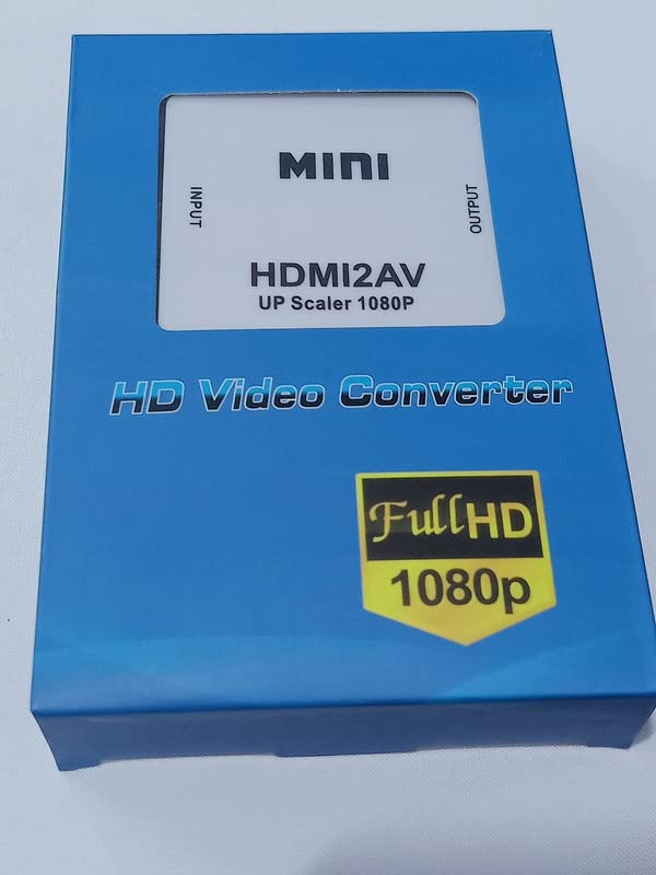 Mini HDMI 2 AV-HD Video Converter