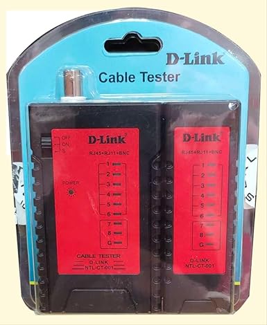 Verify Rj11,Rj45 Cables LED D-Link NTL-CT-001 Cable Tester