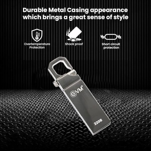 EVM 32GB ENSTORE 2.0 METAL PEN DRIVE