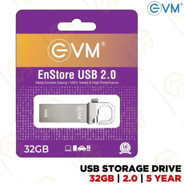 EVM 32GB ENSTORE 2.0 METAL PEN DRIVE - Image 6