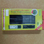 Black M.2 SSD To USB 3.1 Enclosure